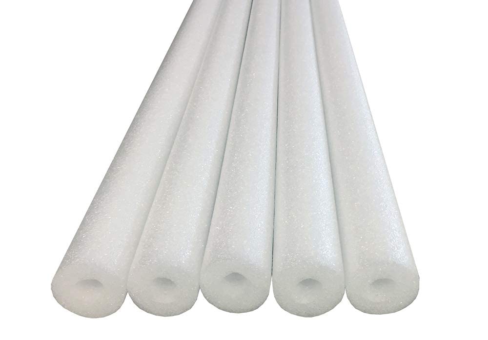 Oodles of Noodles Foam Pool Swim Noodles - 5 Pack White
