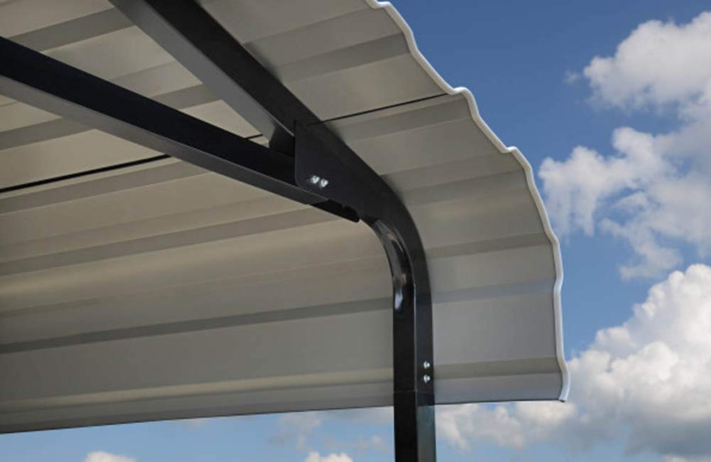 Arrow Carport, 14 ft. x 29 ft. x 14 ft. Eggshell 14' x 29' x 14'
