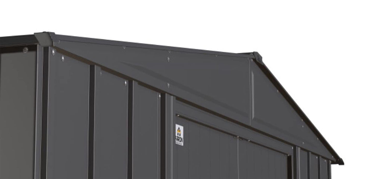 Arrow Shed Classic 6' x 5' Outdoor Padlockable Steel Storage Shed Building Blue Grey