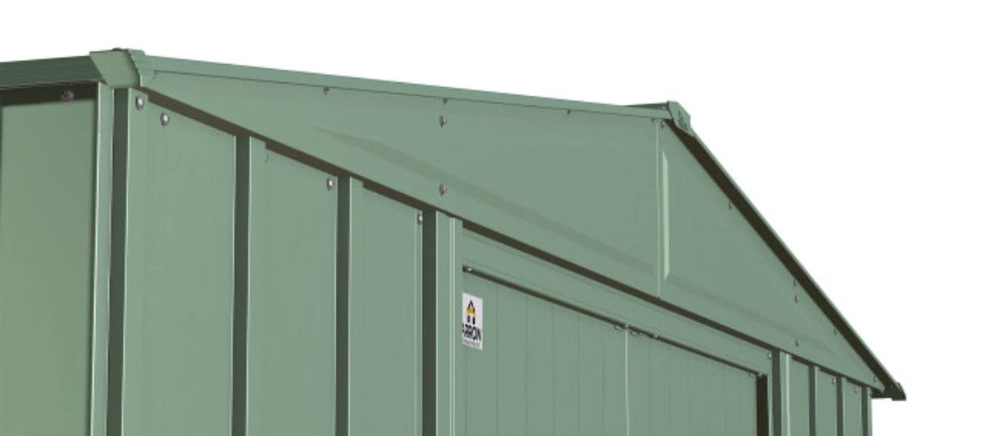 Arrow Shed Classic 6' x 5' Hangar de rangement extérieur cadenassable en acier, gris flûte