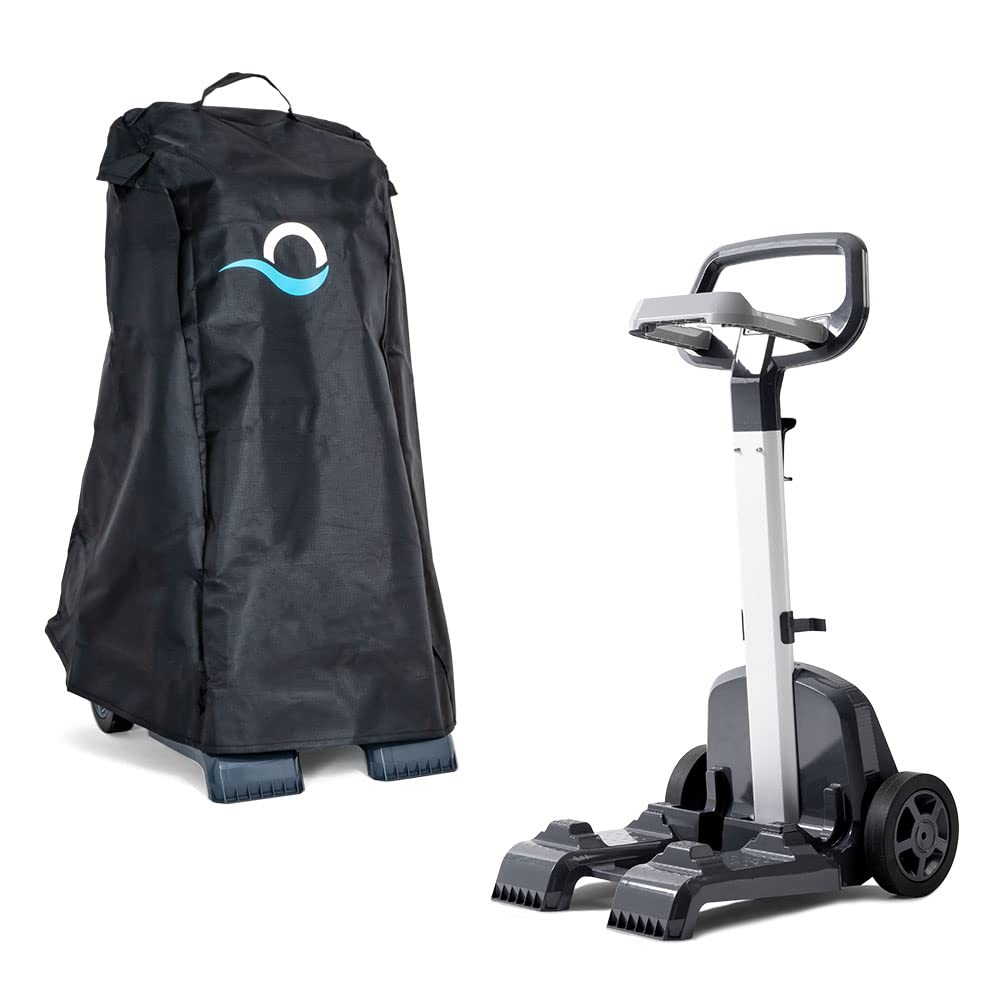 Dolphin Genuine Accessory - Robotic Pool Vacuum Cleaner Universal Caddy and Classic Caddy Cover Bundle, The Stress-Free Storage Solution for Your Robot