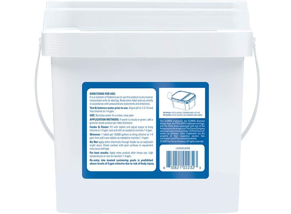 Clorox Pool&Spa Active99 3” Chlorinating Tablets 5 lb.