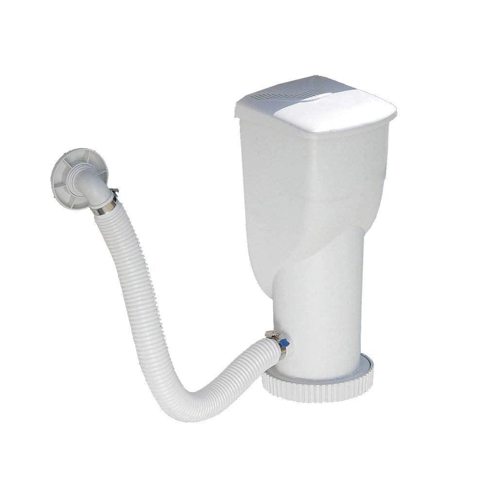 Summer Waves SkimmerPlus P53FX1500 1500GPH Above Ground Swimming Pool 120V GFCI Skimmer Filter Pump System with 1.25" Circle Connection and Hose 1500 Gallons