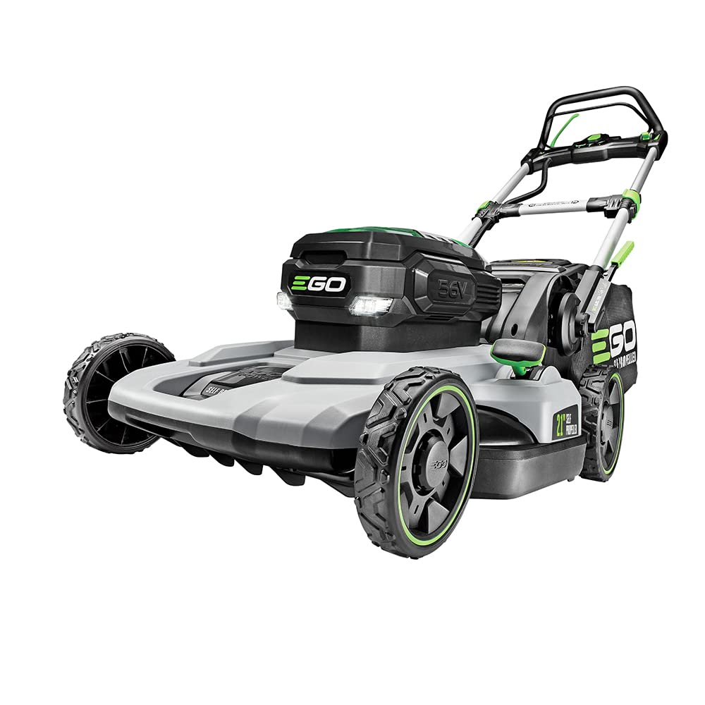 EGO Power+ LM2142SP 21-Inch 56-Volt Lithium-Ion Cordless Electric Dual-Port Walk Behind Self Propelled Lawn Mower