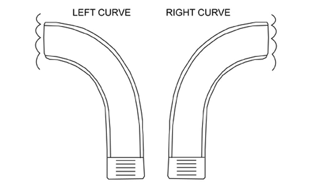 S.R. Smith 610-209-58110 Rogue2 Pool Slide, Taupe Right Curve Rogue2 Pool Slide610-209-58110