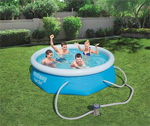 Bestway Fast Set Above Ground Pool, Blue
