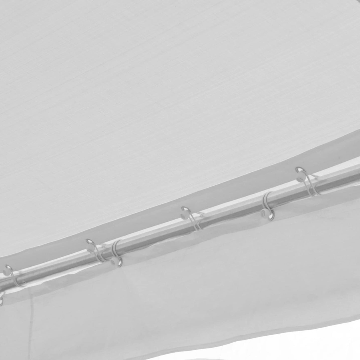 Outsunny 20' x 20' Heavy Duty Party Tent & Carport with Removable Sidewalls and 2 Doors, Outdoor Canopy Tent Sun Shade Shelter, for Parties, Wedding, Events, BBQ Grill, White 20' x 20'