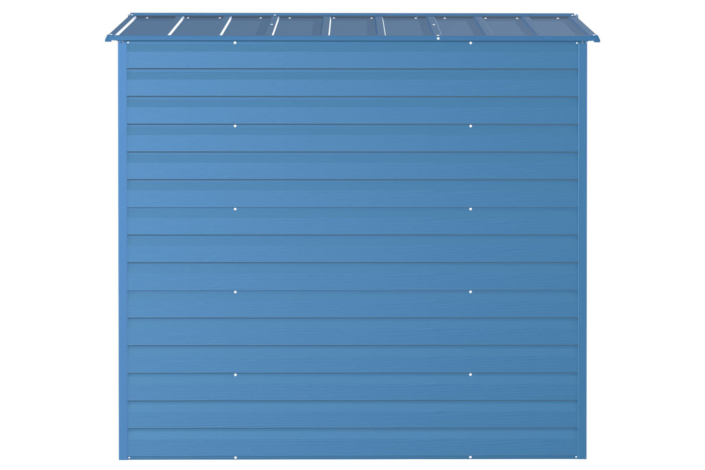 Arrow Shed Select Hangar de rangement extérieur verrouillable en acier, 6' x 7', bleu gris