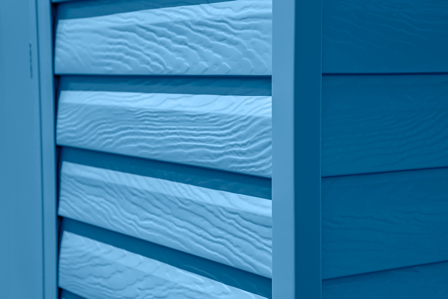 Arrow Shed Select Hangar de rangement extérieur verrouillable en acier, 6' x 4', bleu gris