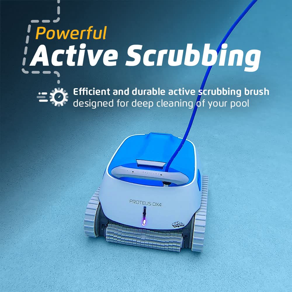 Dolphin Proteus DX4 Robotic Pool Vacuum Cleaner