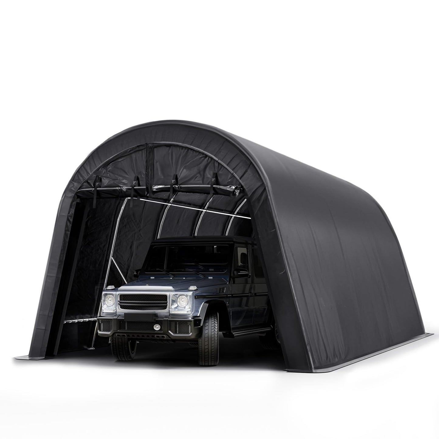 UDPATIO 12 x 20 ft Carport, Heavy Duty Shelter, Outdoor Portable Storage Tent with Sunshade Waterproof Thick Canopy Cover 12x20 FT