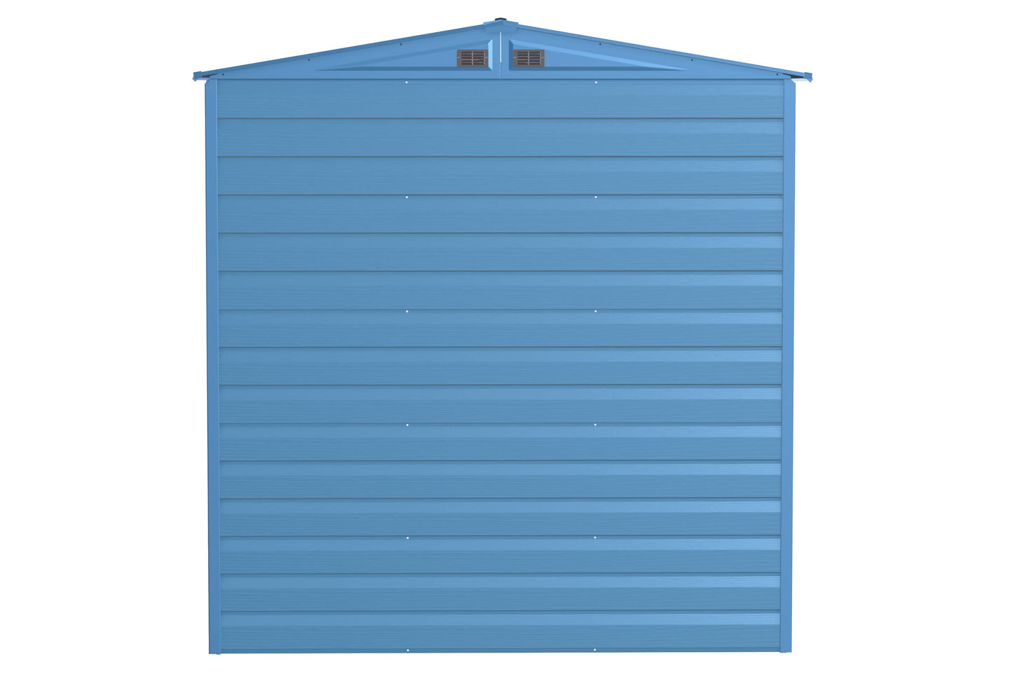 Arrow Shed Select Hangar de rangement extérieur verrouillable en acier, 6' x 7', bleu gris