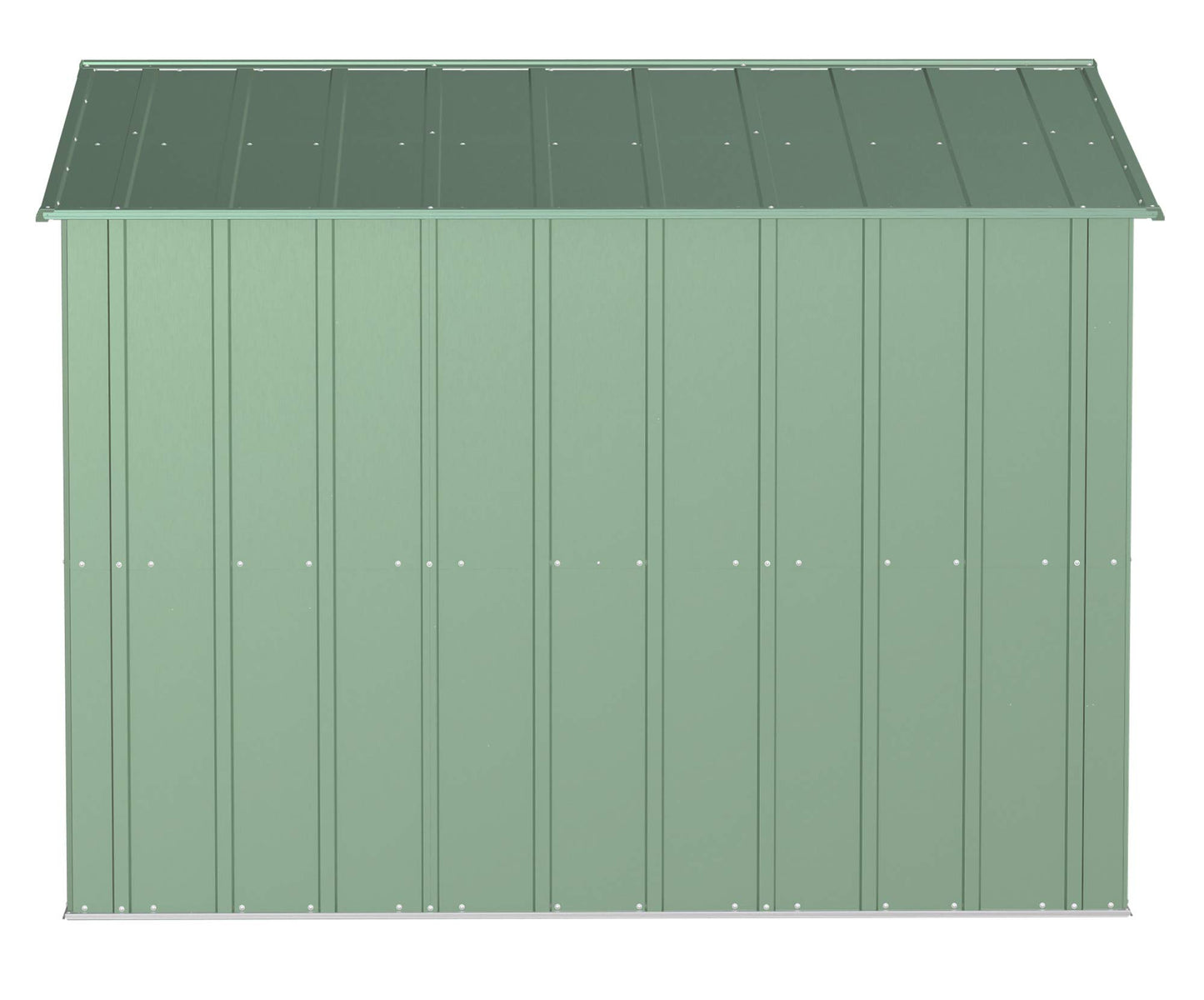 Arrow Shed Classic 10' x 8' Abri de rangement extérieur cadenassable en acier vert sauge