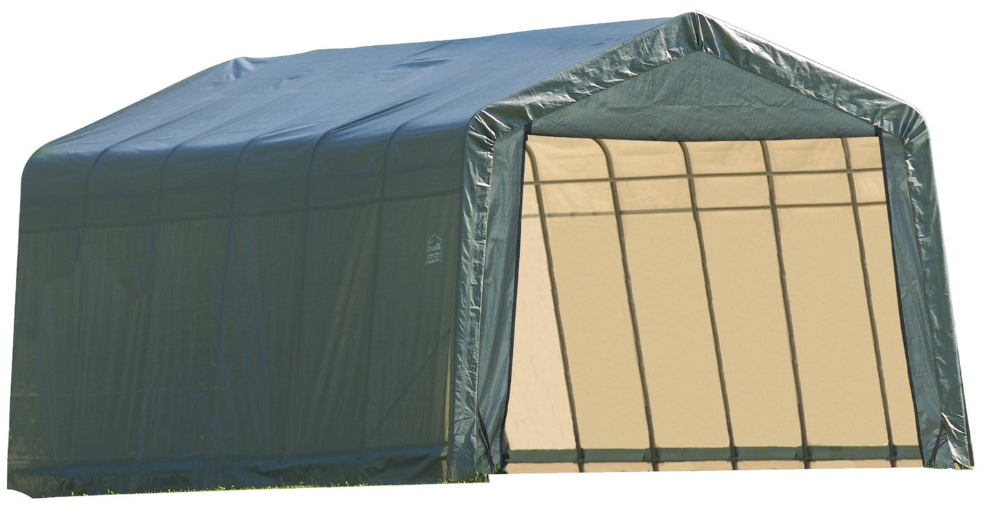 ShelterLogic 71444 Vert 12'x20'x8' Abri de style pic 12'x20'x8'
