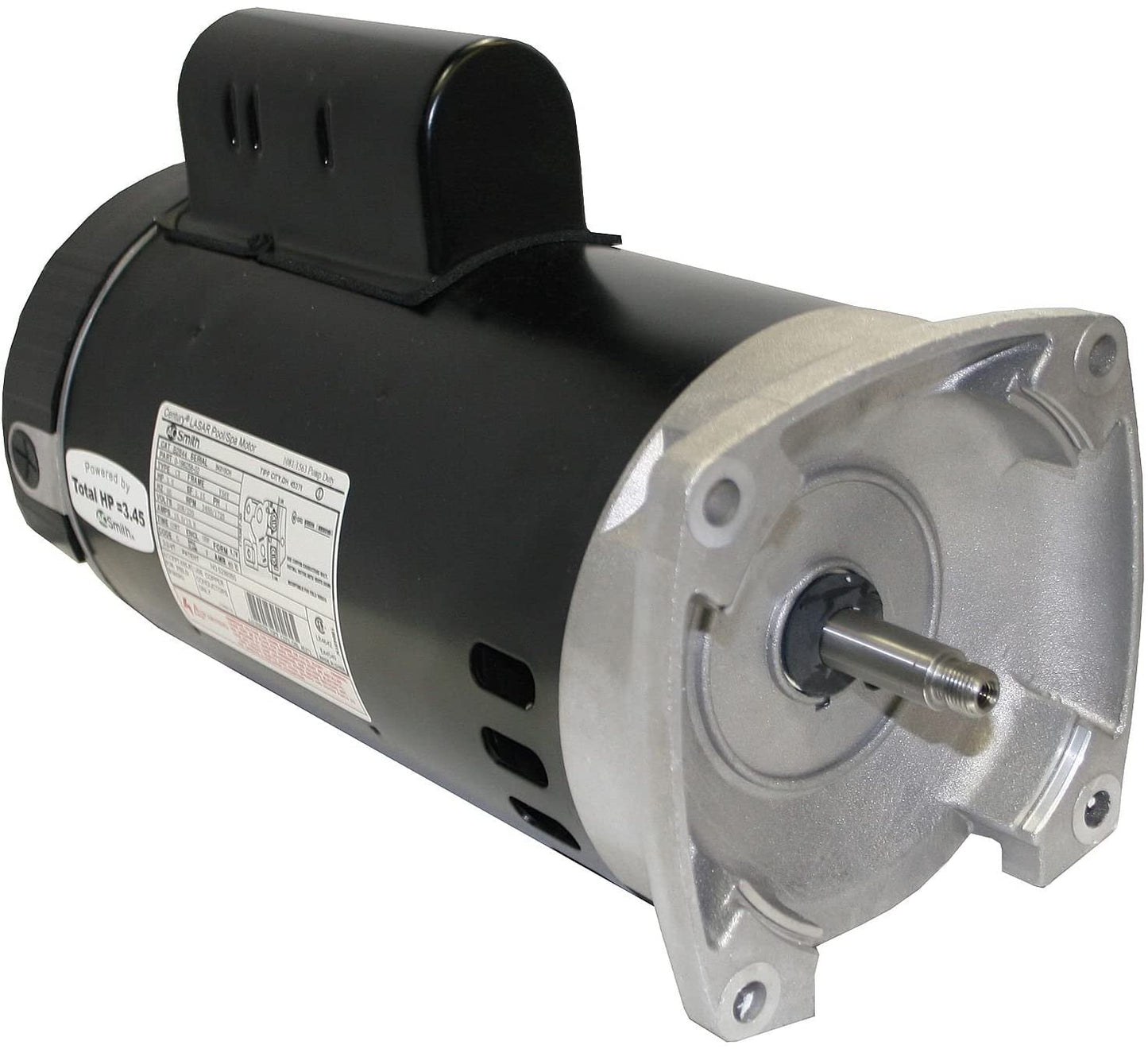 A.O. Smith B2840 2.5HP 230V Pool Pump Motor 56Y Frame Square Flange
