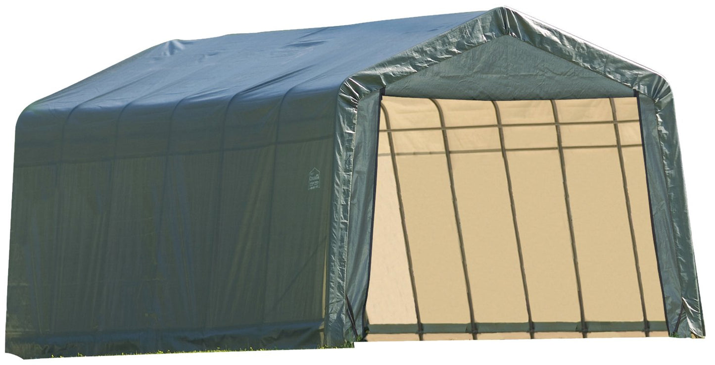 ShelterLogic 72444 Vert 12'x24'x8' Abri de style pic 12'x24'x8'