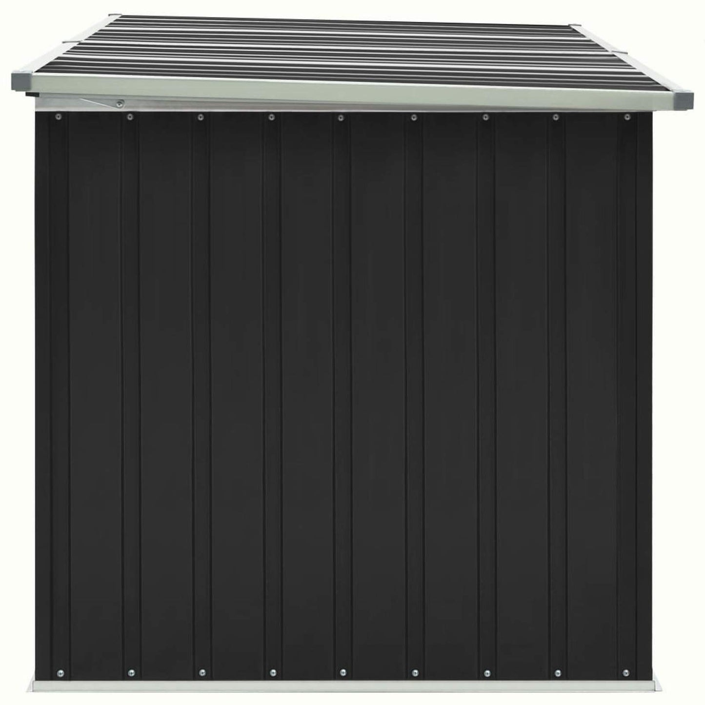 Festnight Patio Storage Box Deck Box Garden Storage Box Outdoor Storage for or Patio Furniture Garden Tools and Pool Toys Anthracite 67.3"x39"x36.6"