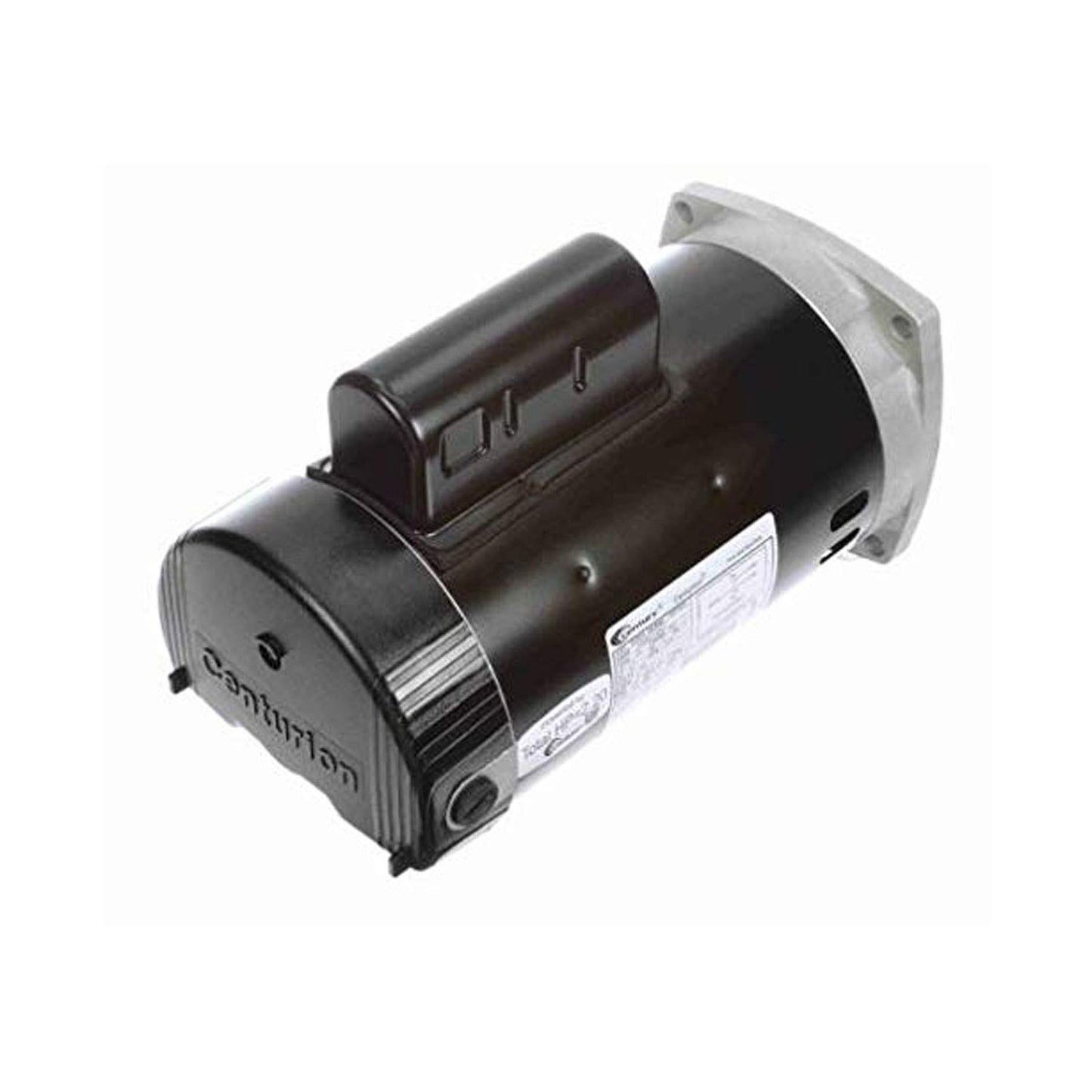 Regal Beloit B2855 Century 2 Horsepower 230V 3450 RPM Stainless Steel Continuous Single Phase Pool Pump Motor with Square Flange for Inground and Above Ground Pools 2.0