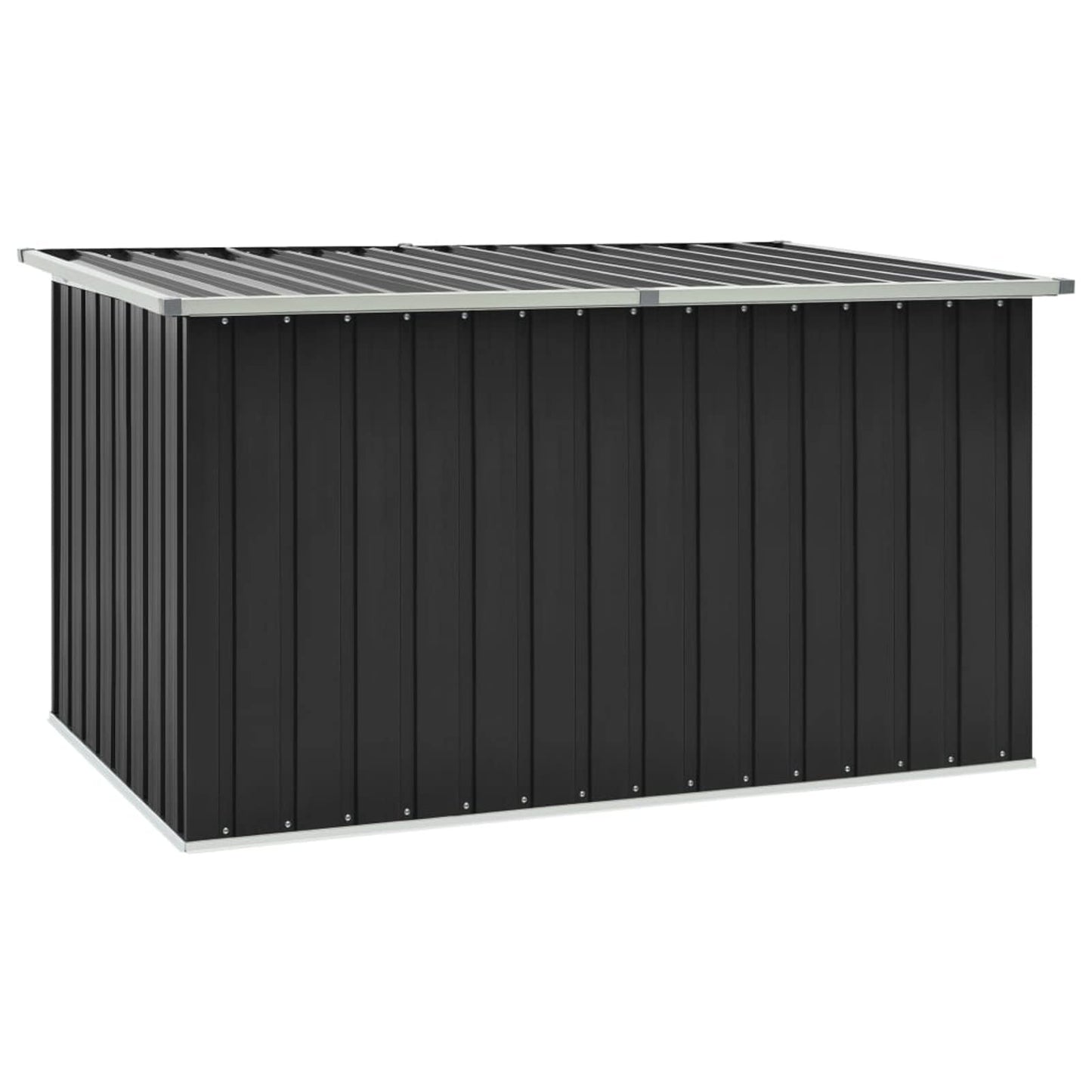Festnight Patio Storage Box Deck Box Garden Storage Box Outdoor Storage for or Patio Furniture Garden Tools and Pool Toys Anthracite 67.3"x39"x36.6"