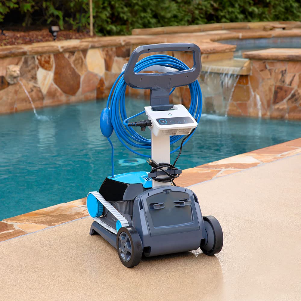 Dolphin Genuine Accessory - Robotic Pool Vacuum Cleaner Universal Caddy and Classic Caddy Cover Bundle, The Stress-Free Storage Solution for Your Robot