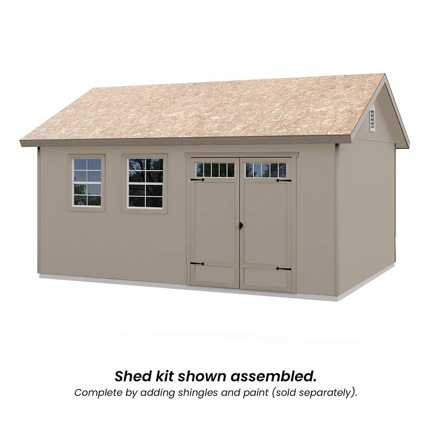 Handy Home Products Scarsdale 10x16 Do-It-Yourself Wooden Storage Shed