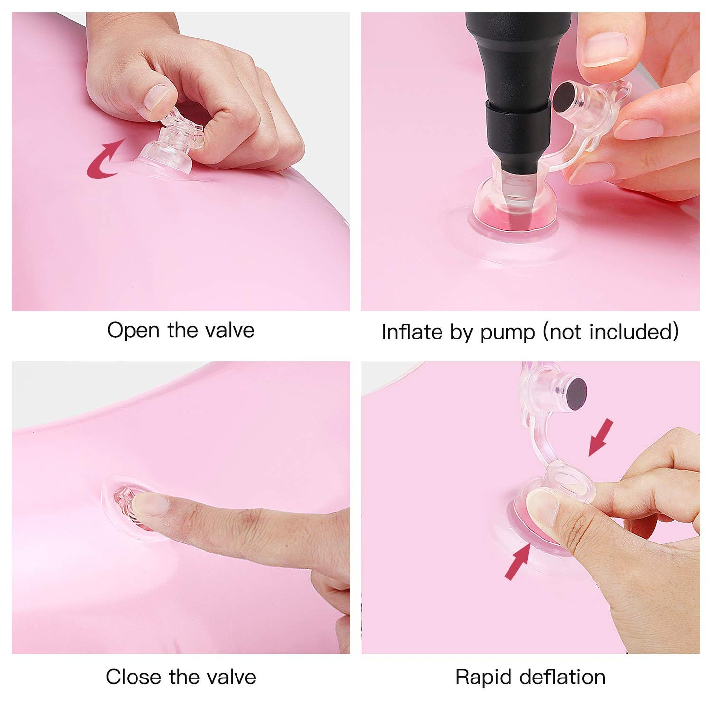 MoKo Inflatable Pool Float for Kids Adults, Clearance Heart Shaped Swim Ring 120cm Diameter Summer Swimming Tube Water Fun Beach Party Pool Toys Swimming Circle Glitter Pink
