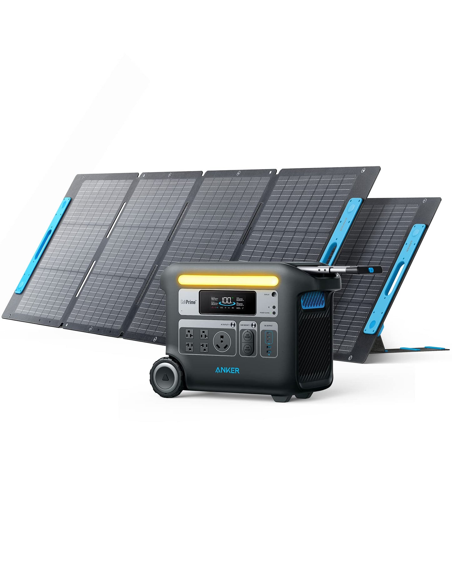 Anker SOLIX F2000 Portable Power Station, PowerHouse 767, 2048Wh GaNPrime Solar Generator