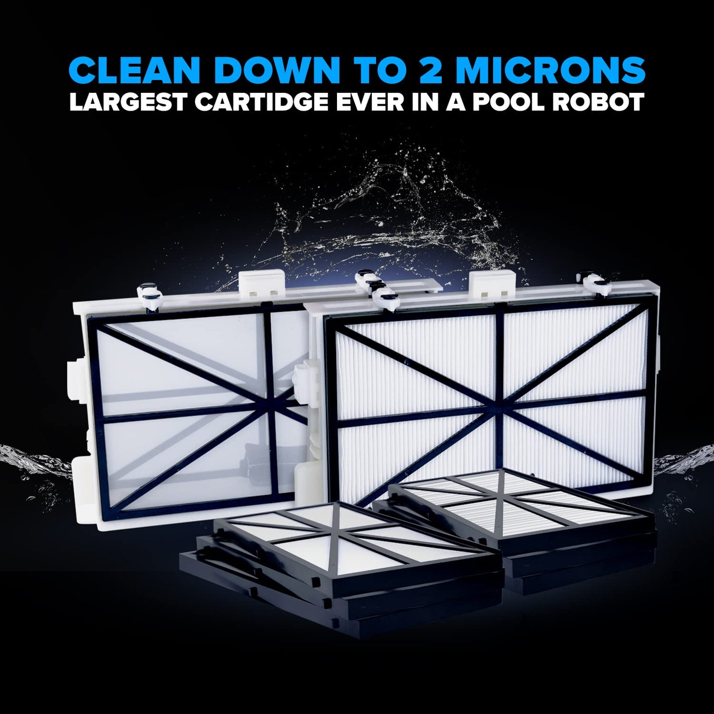 Dolphin Sigma Robotic Pool Cleaner with Bluetooth and Massive Top-Load Cartridge Filters, Ideal for Pools up to 50 Feet.