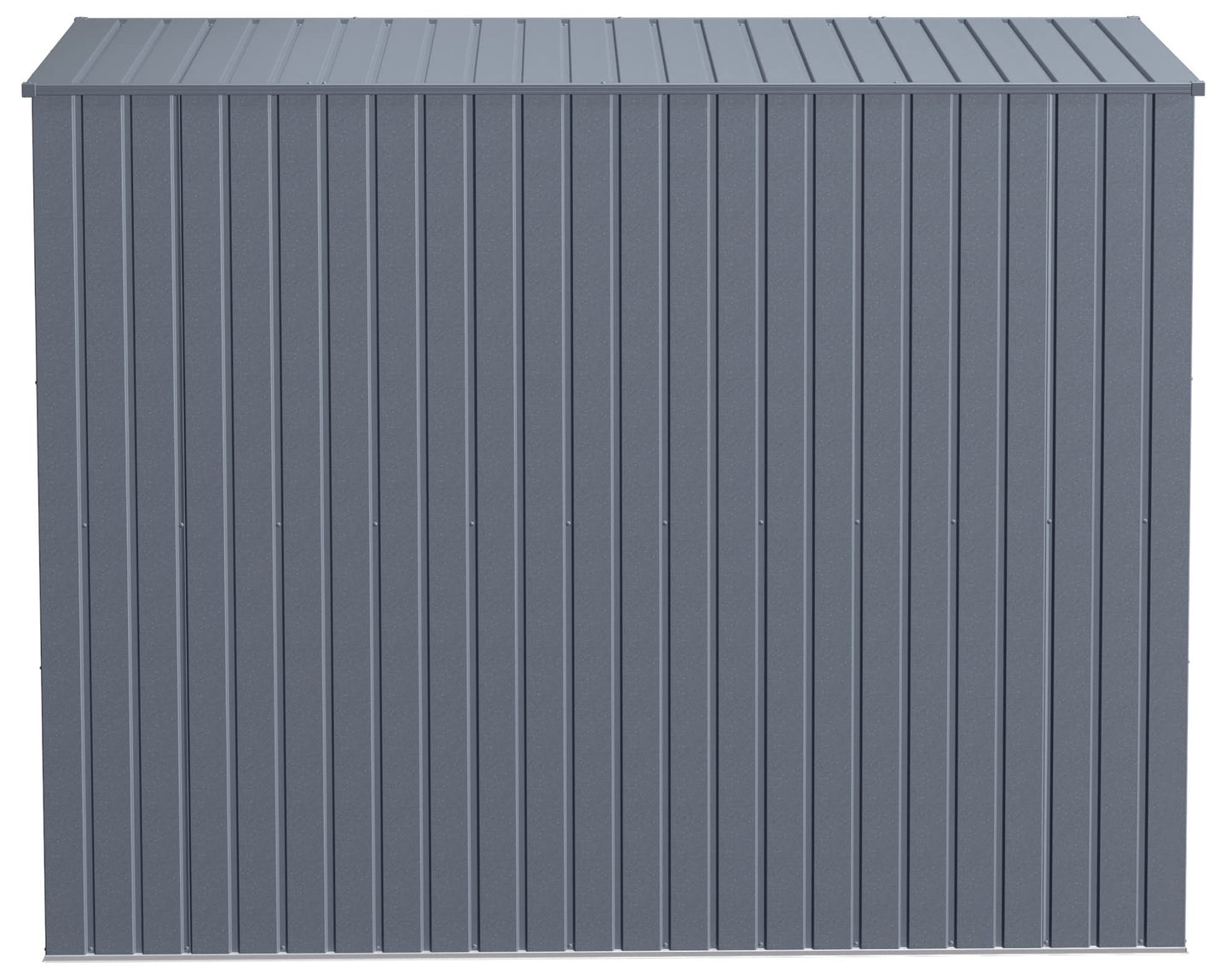 Arrow Shed Elite Hangar de rangement extérieur verrouillable en acier avec toit en pente Anthracite 2,4 x 1,2 m