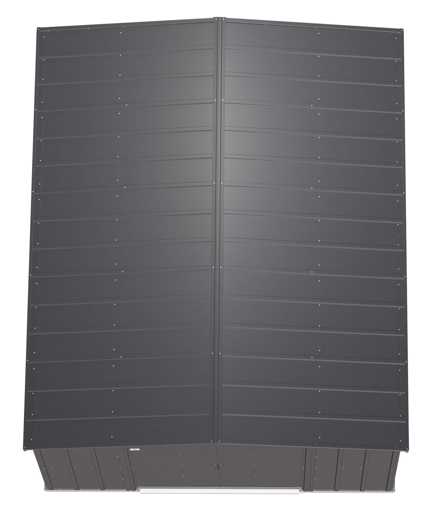 Arrow Shed Classic 10' x 12' Hangar de rangement extérieur cadenassable en acier, charbon de bois 10' x 12'