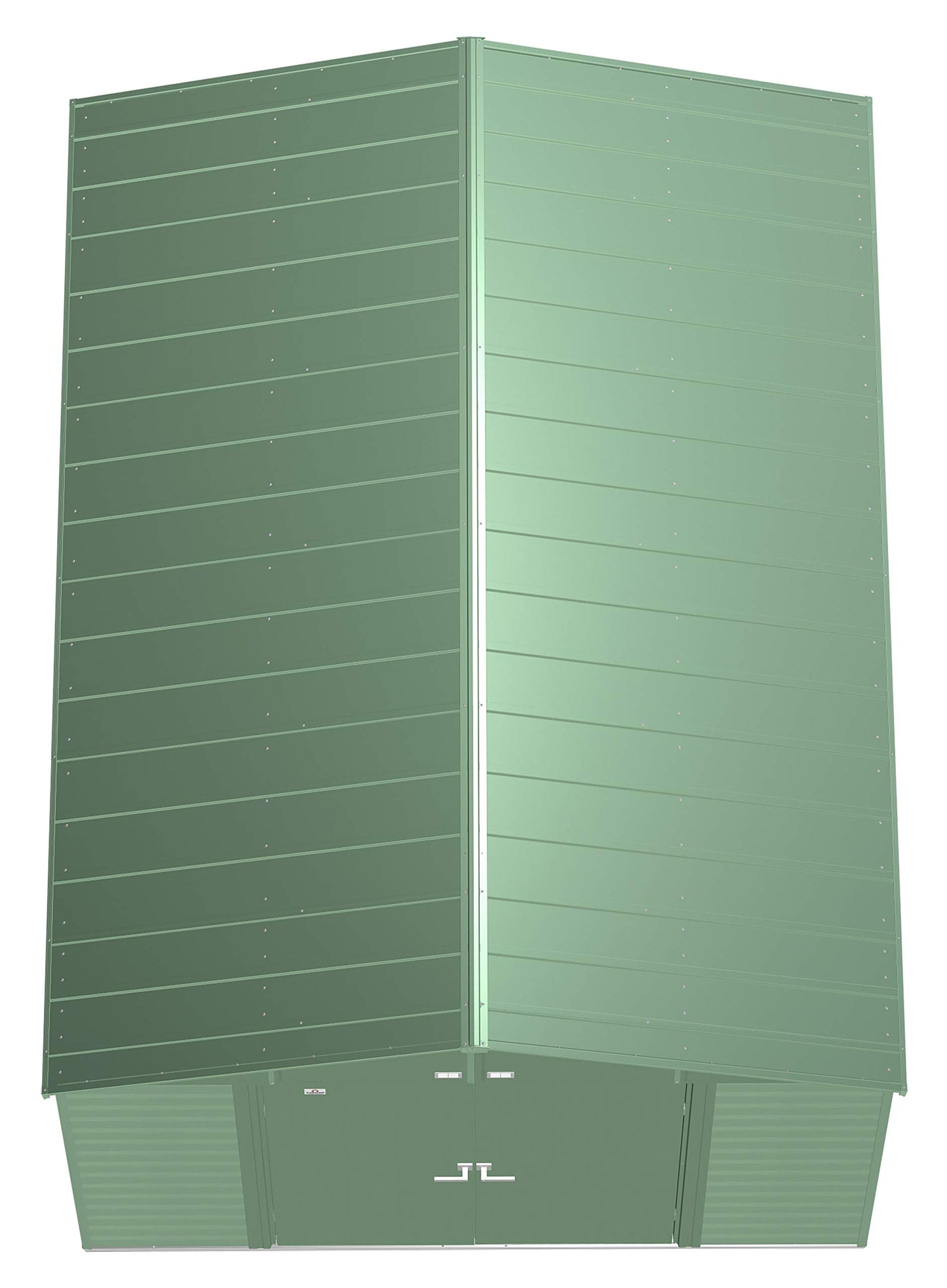 Arrow Shed Select Hangar de rangement extérieur verrouillable en acier, 10' x 14', vert sauge