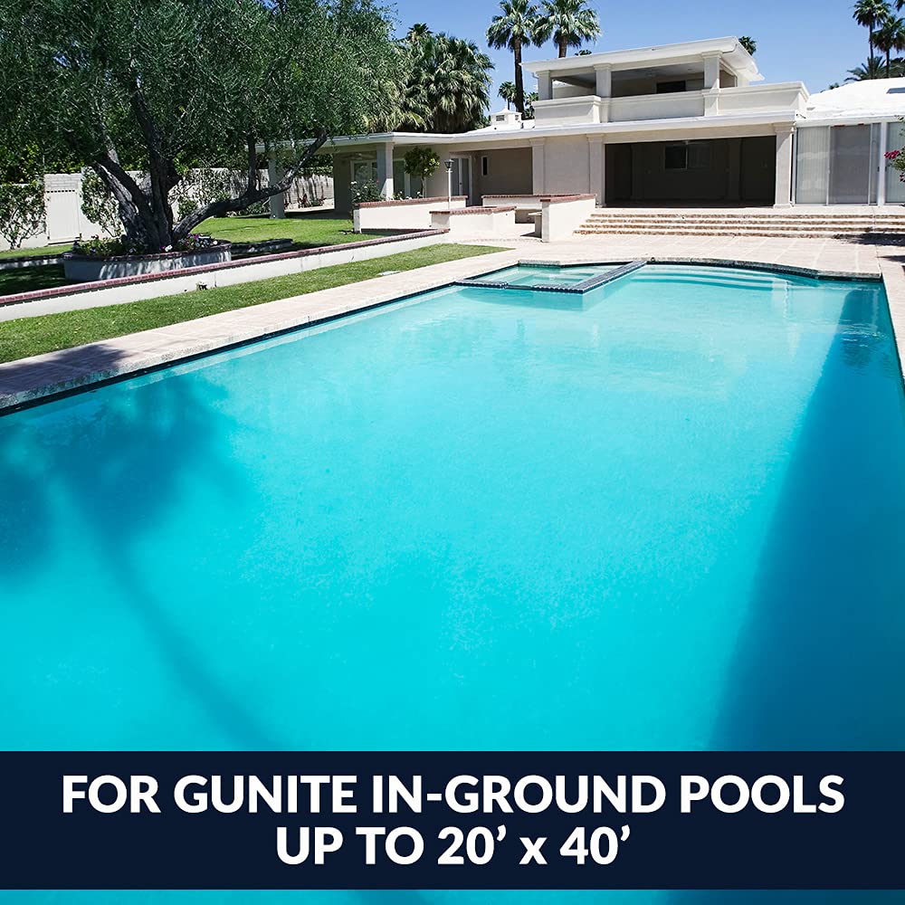 Hayward W32025ADC PoolVac XL Suction Pool Cleaner for In-Ground Gunite Pools up to 20 x 40 ft. with 40 ft. Hose (Automatic Pool Vacuum) Gunite (W32025ADC)