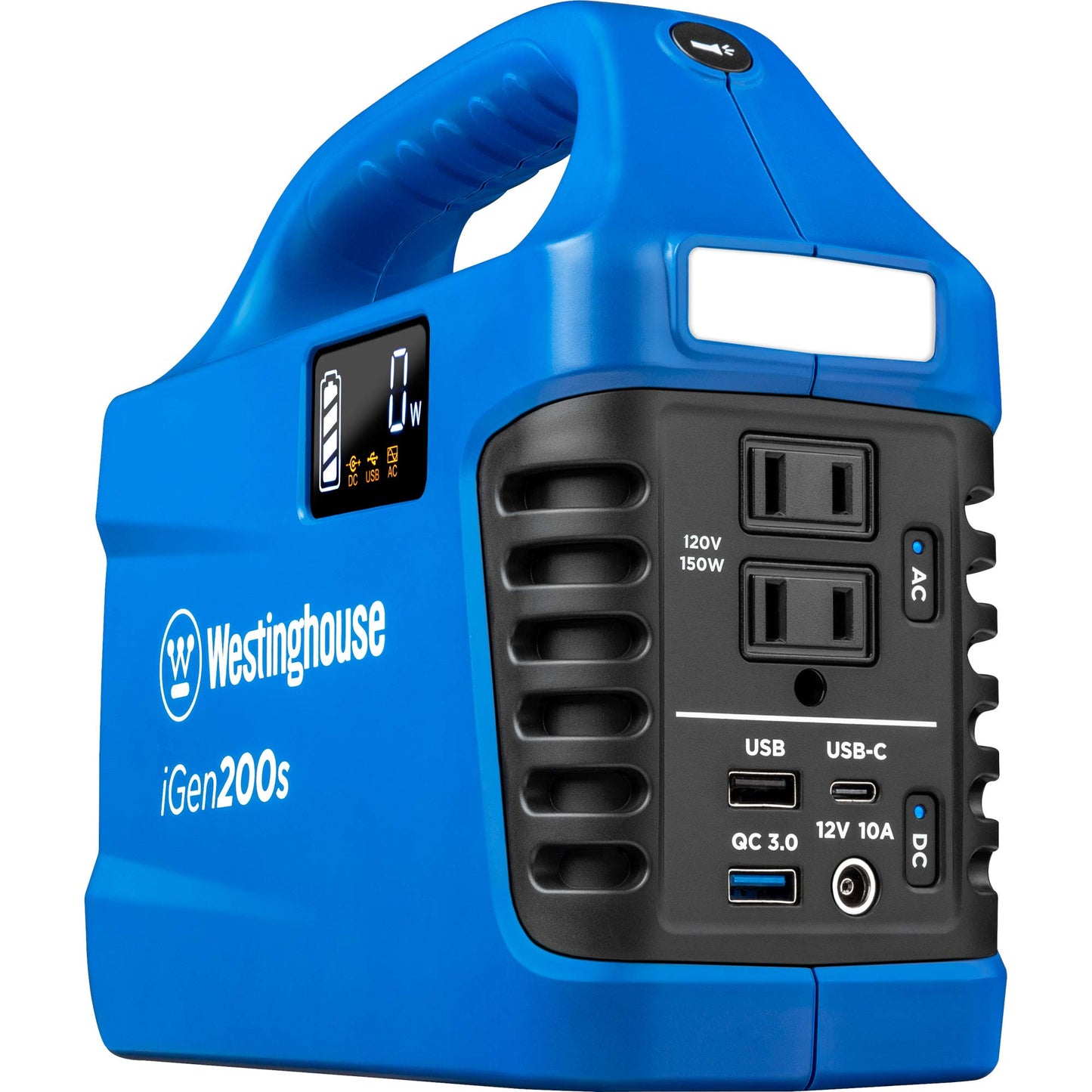 Westinghouse iGen200s 194Wh 300 Peak Watt Portable Power Station and Solar Generator