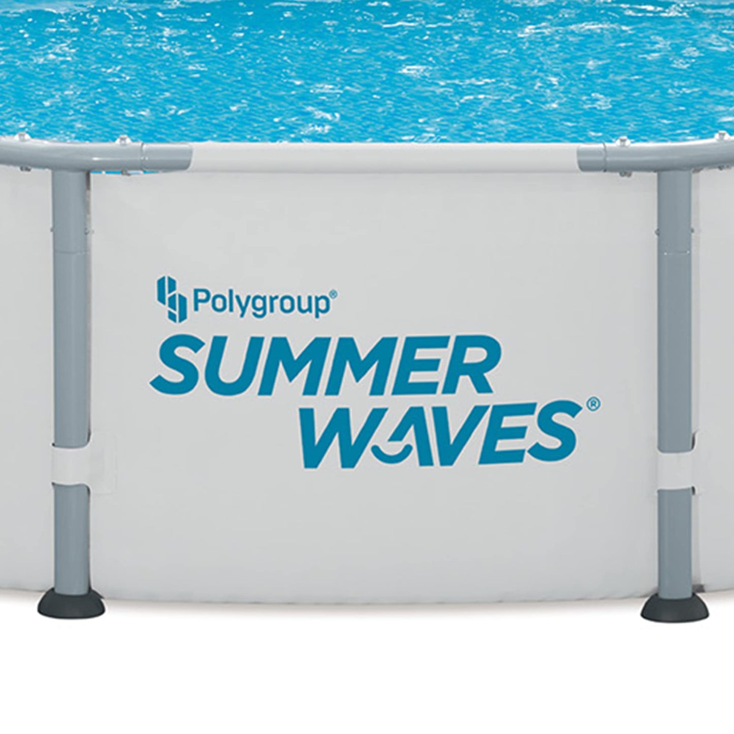 Summer Waves Elite 12 Foot x 30 Inch Metal Frame Outdoor Backyard Above Ground Swimming Pool Set with Filter Pump, Type D Cartridge, and Repair Patch