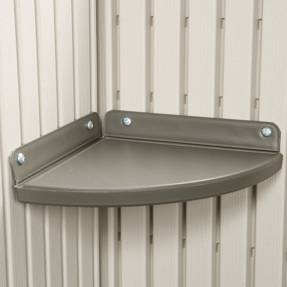 Lifetime 6446 Abri de rangement extérieur 8 x 15 pieds Sable du désert