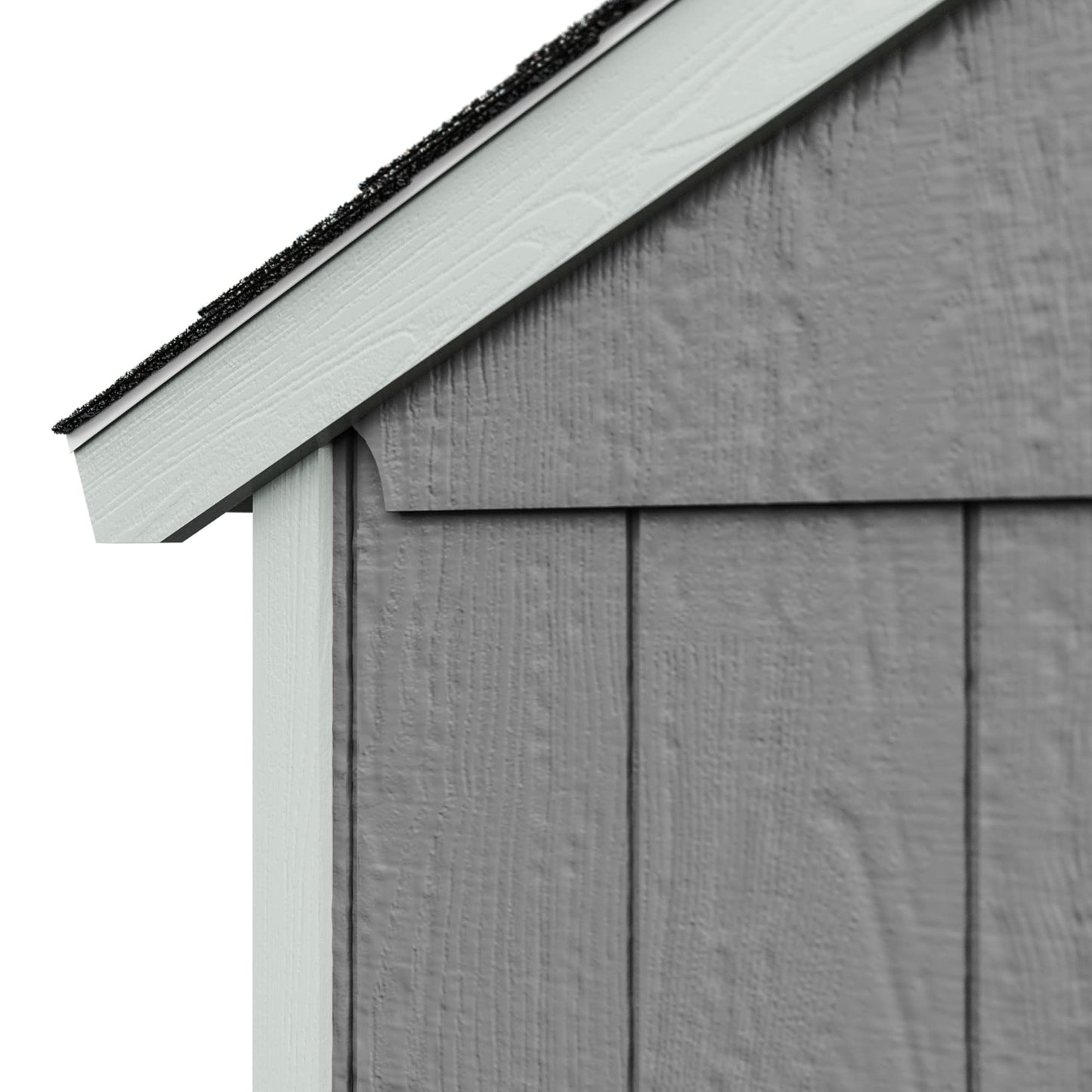 Handy Home Products Rookwood Abri de rangement en bois à faire soi-même avec sol Marron 10 x 10 cm