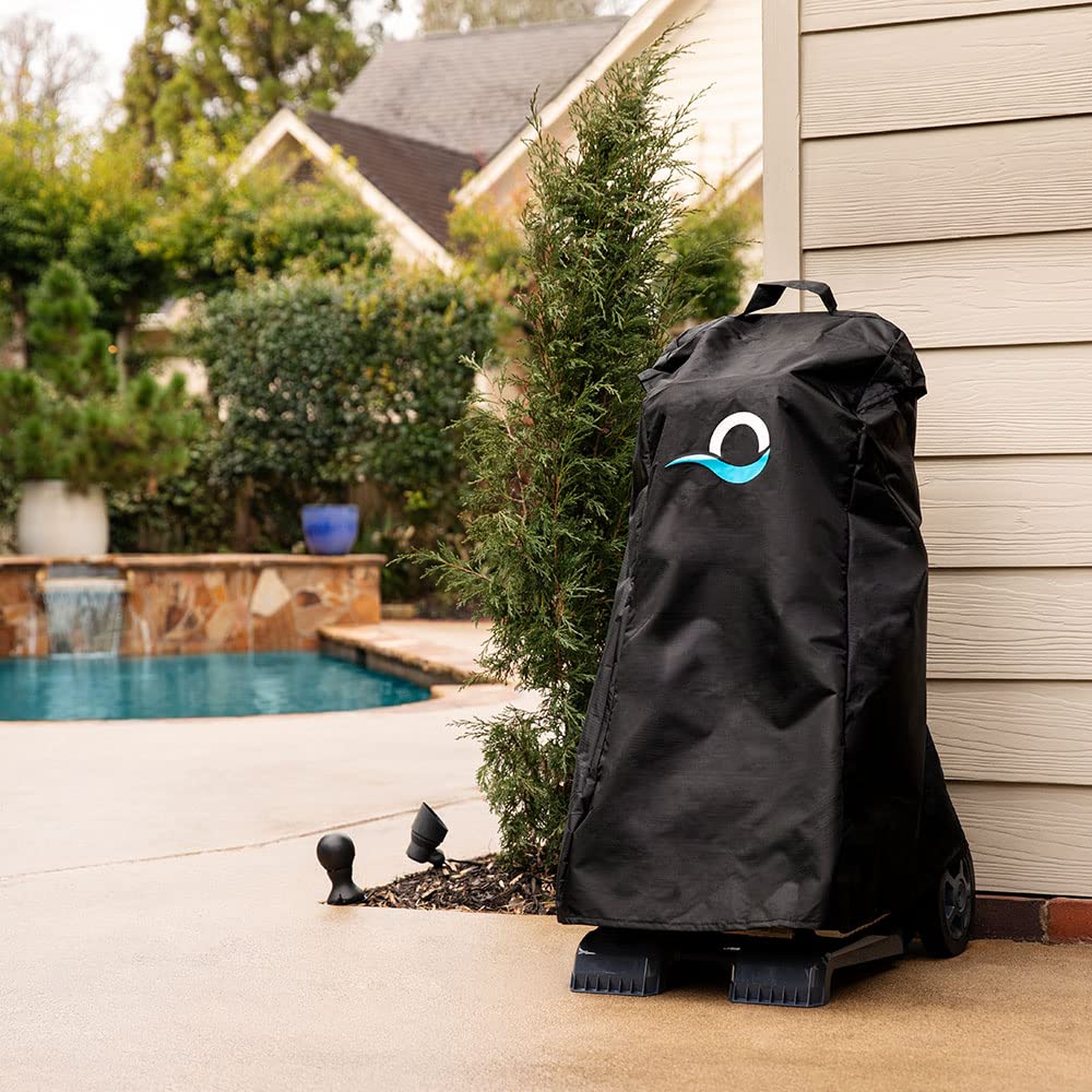 Dolphin Genuine Accessory - Robotic Pool Vacuum Cleaner Universal Caddy and Classic Caddy Cover Bundle, The Stress-Free Storage Solution for Your Robot