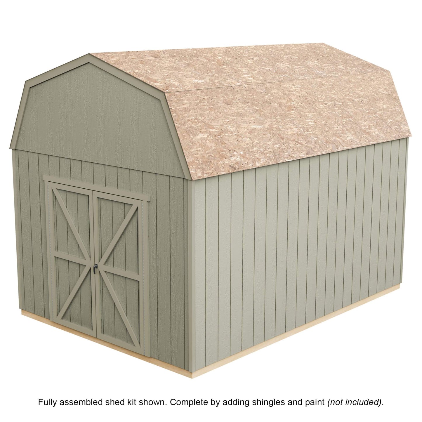 Handy Home Products Hangar de rangement en bois à faire soi-même Braymore 10 x 14 cm sans plancher
