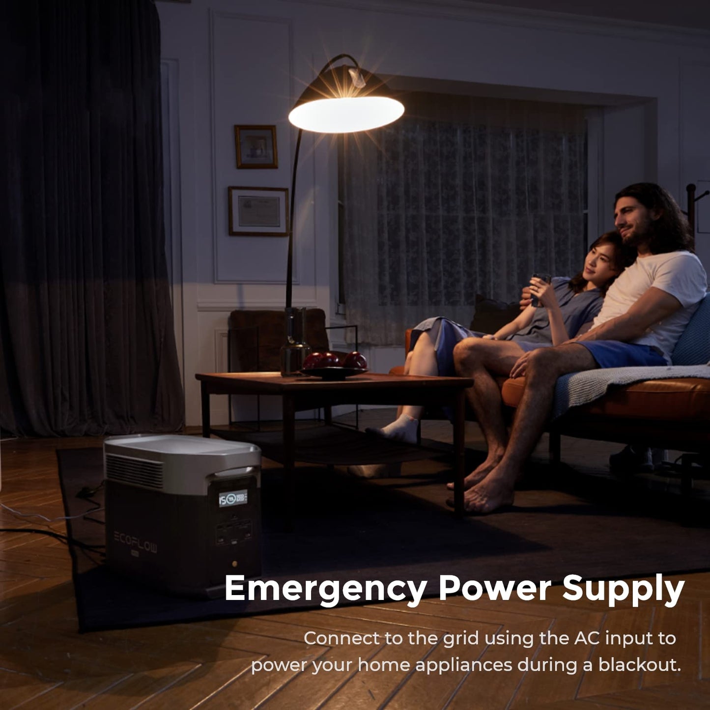 EF ECOFLOW DELTA Max 2000 Extra Battery, 2016Wh Capacity, Extra Battery for Home Backup