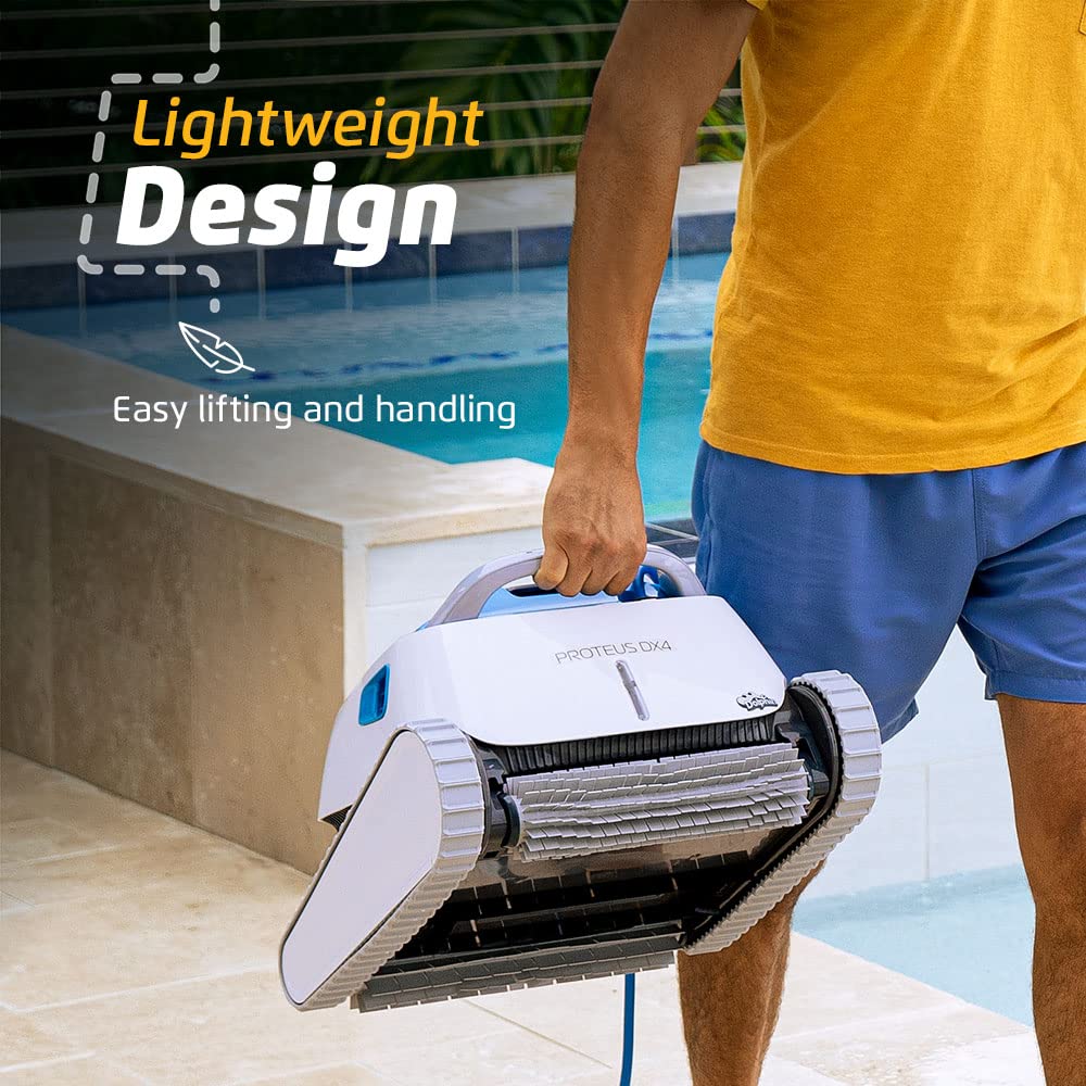 Dolphin Proteus DX4 Robotic Pool Vacuum Cleaner