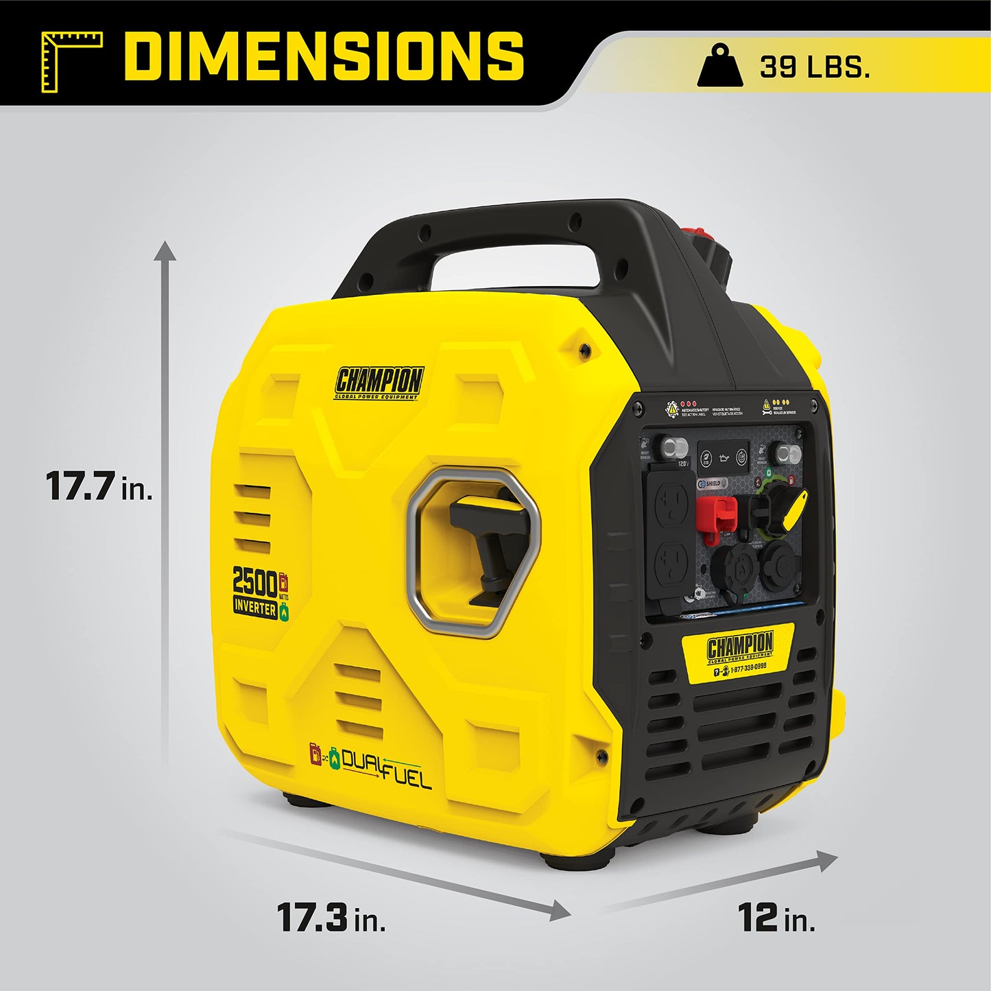 Champion Power Equipment 201183 2500-Watt