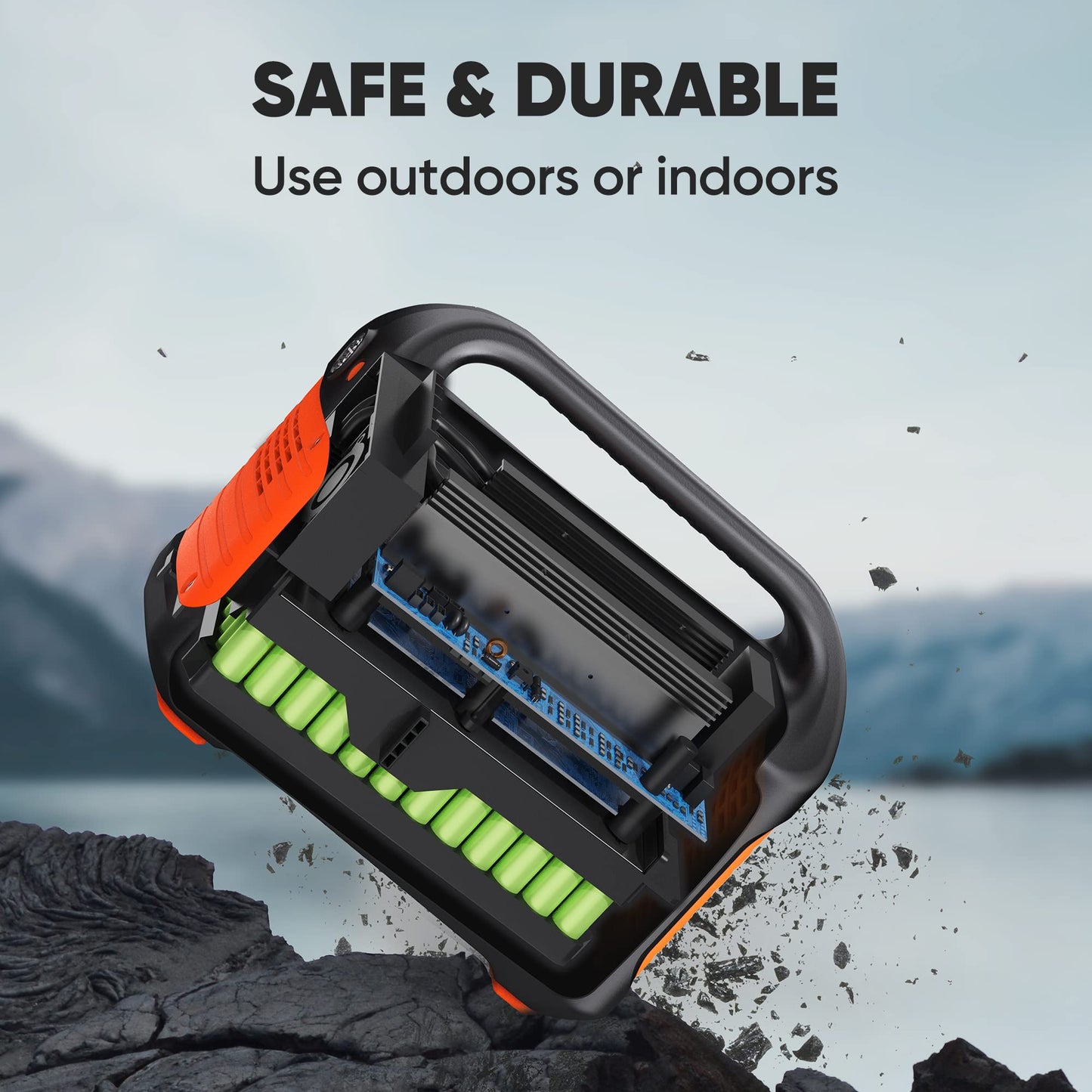 Jackery Solar Generator Explorer 500, 518Wh Portable Power Station