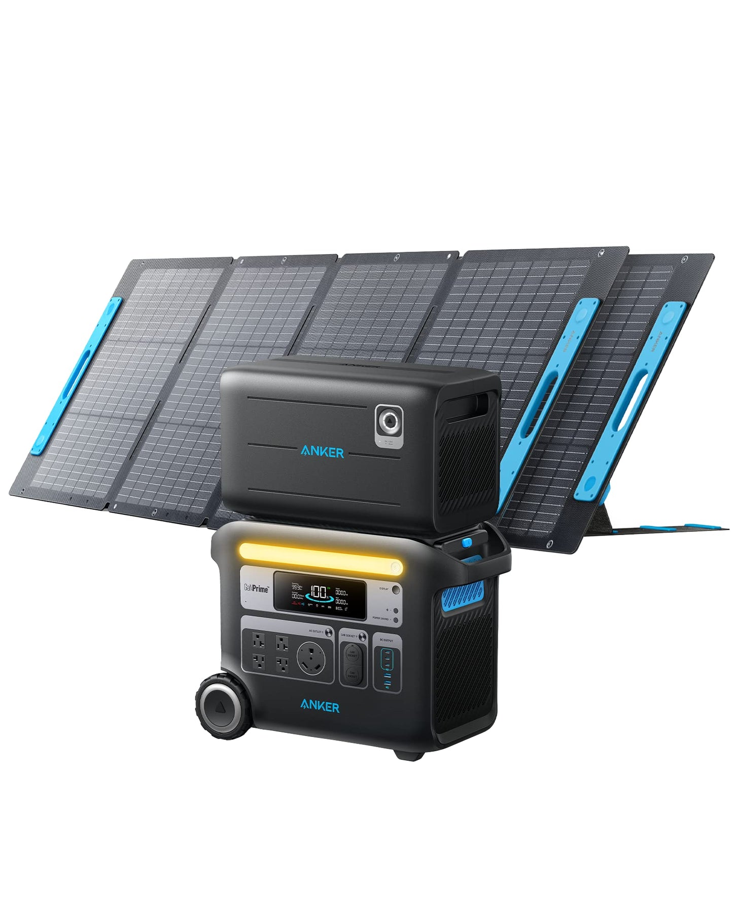Anker SOLIX F2000 Portable Power Station, PowerHouse 767+2 and 760 Expansion Battery