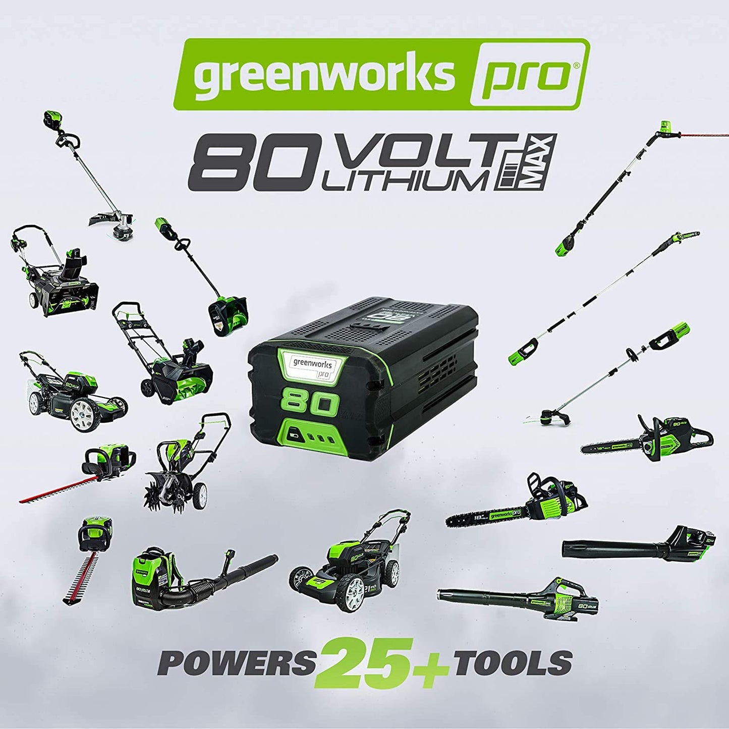 Greenworks Pro 80 V Tondeuse à gazon poussée 21 pouces 80 V, outil uniquement Tondeuse 21" (outil uniquement)