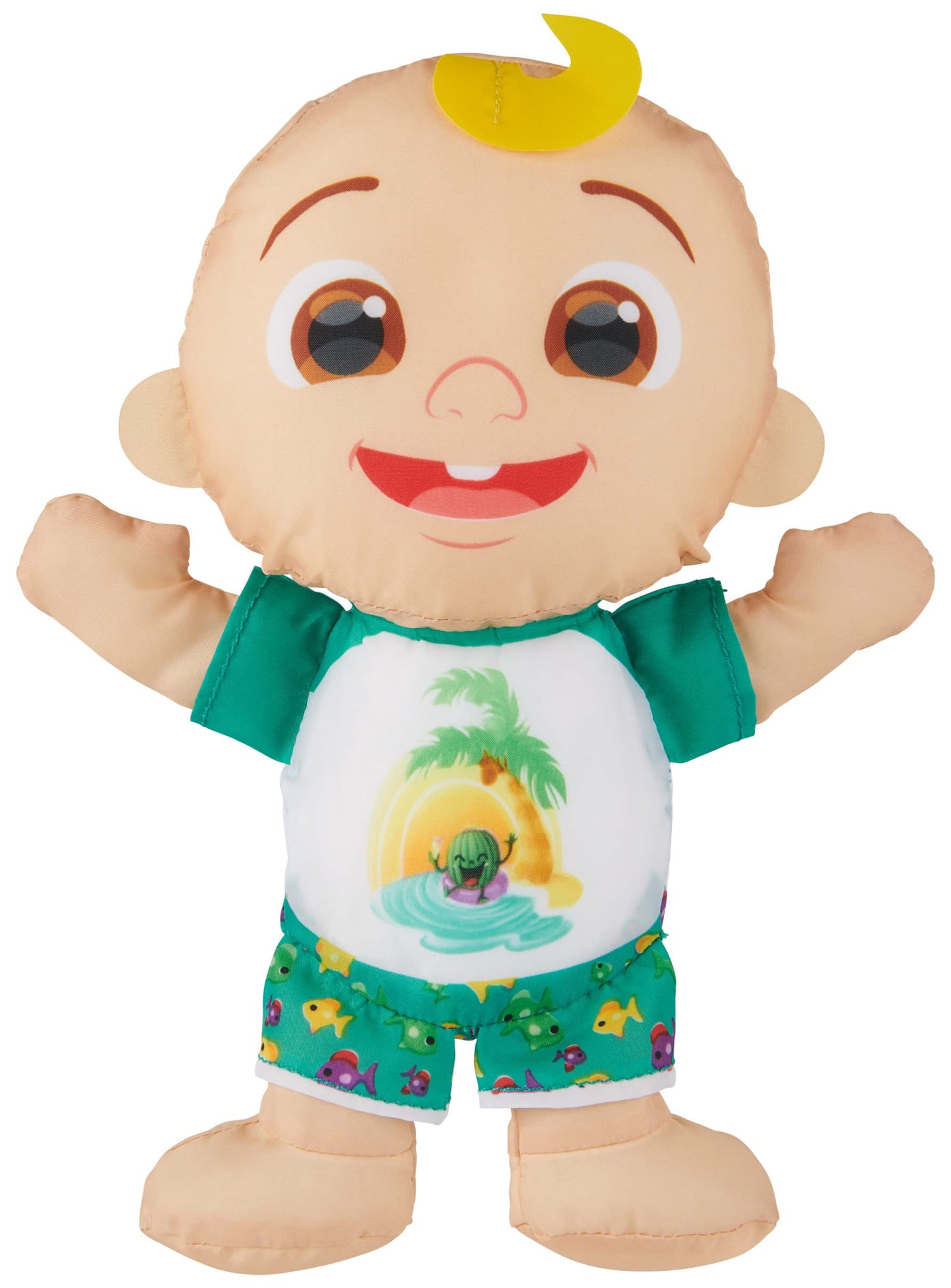 Swimways Cocomelon JJ Swim Huggable, Kids Toys, Bath Toys & Beach Toys, Floating Water Stuffed Animal for Kids Aged 1 & Up