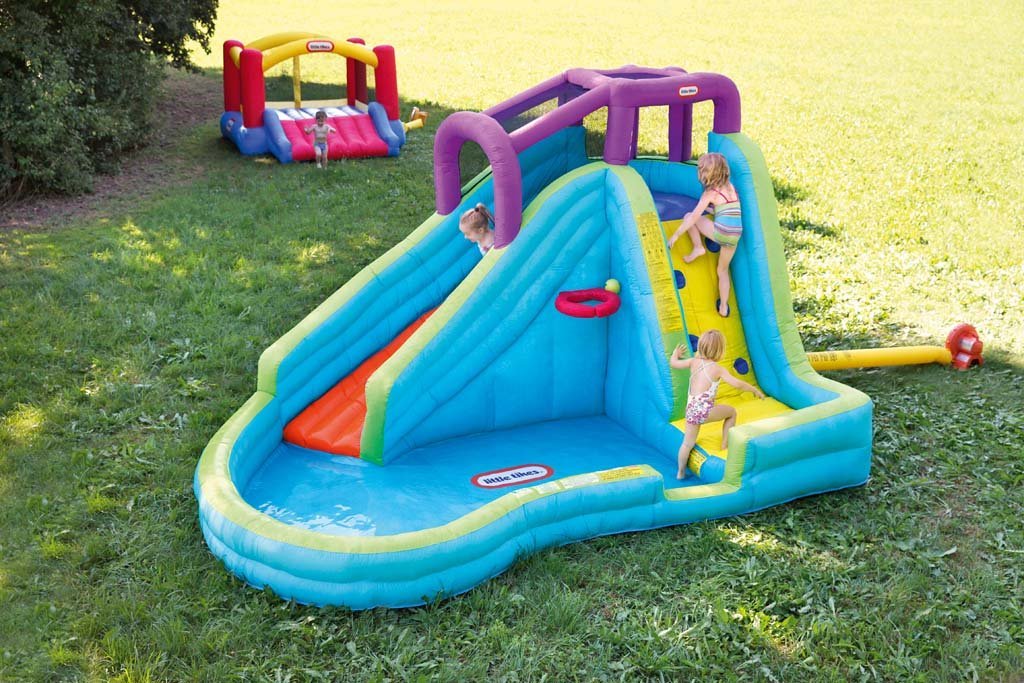 Little Tikes Slam 'n Curve Slide, Multicolor
