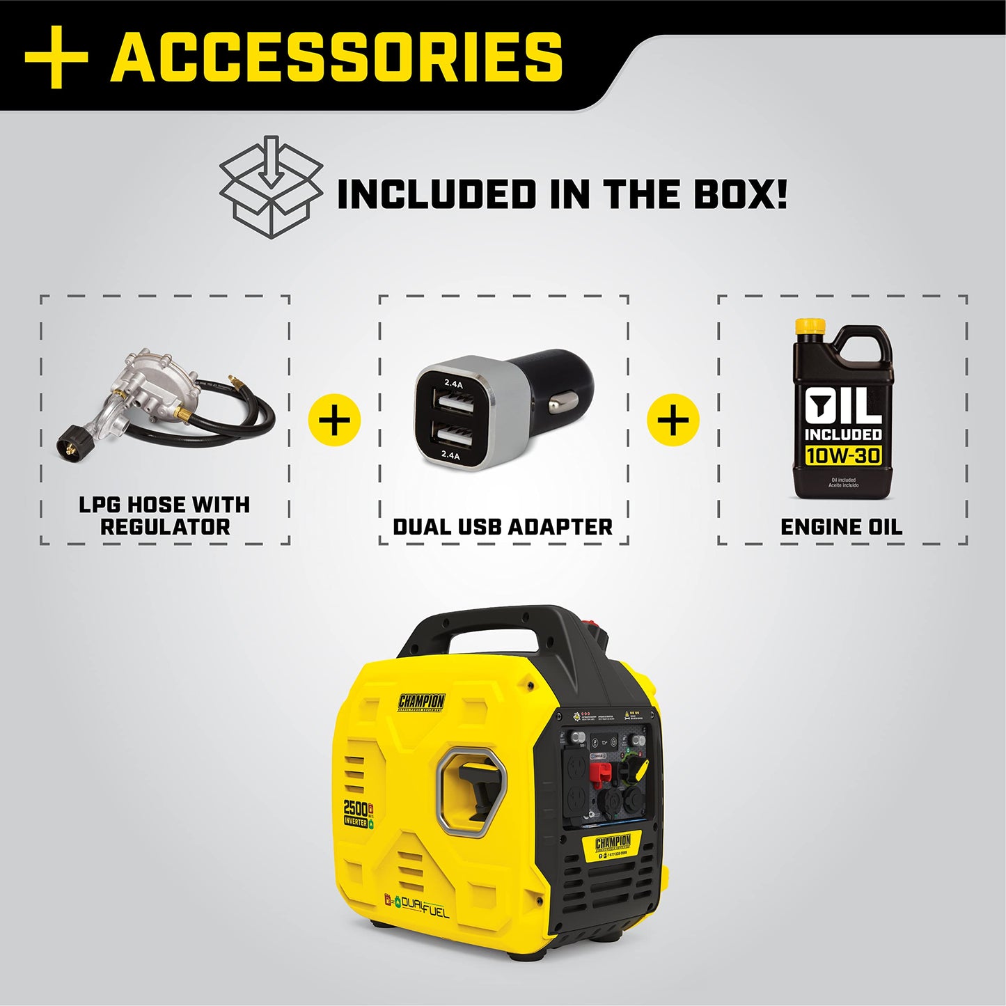 Champion Power Equipment 201183 2500-Watt