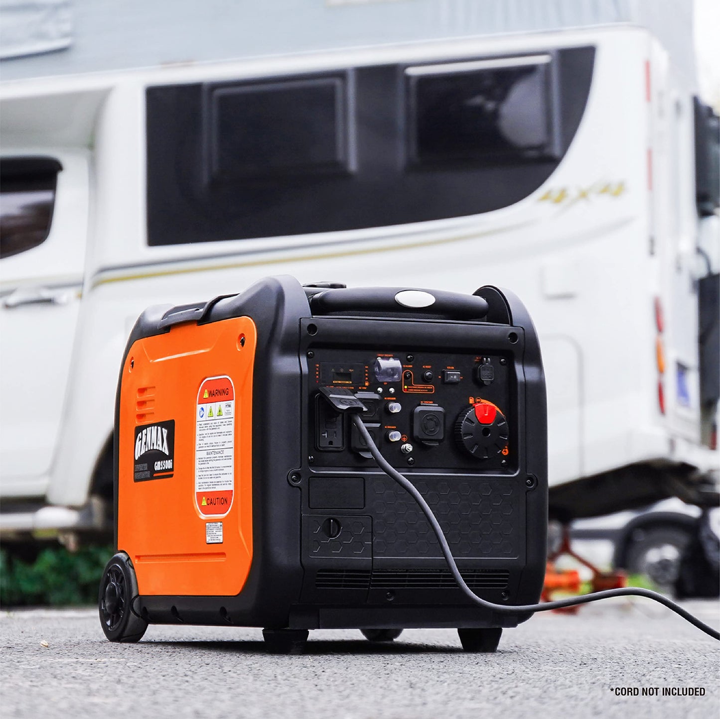 GENMAX GM5500i 500W Ultra-Quiet Gas Engine Portable Inverter Generator - EPA Compliant