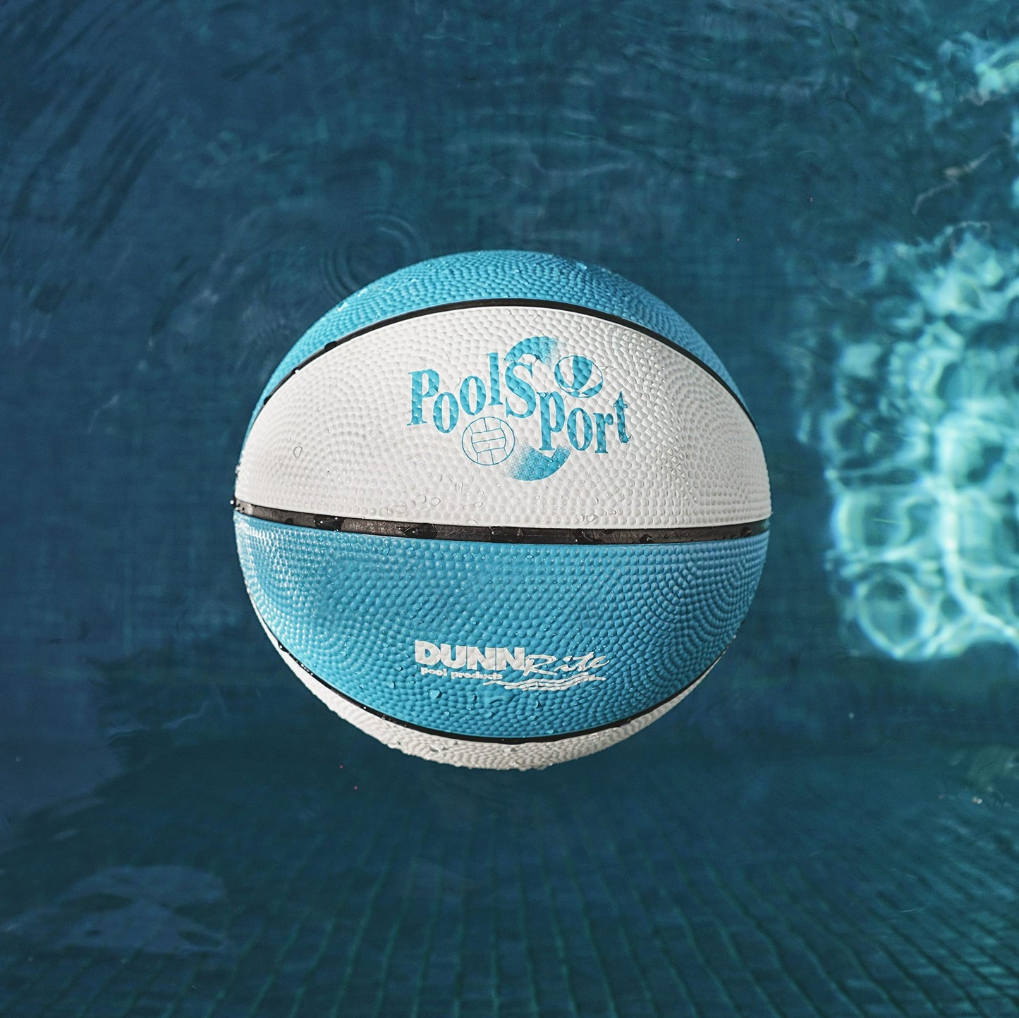 DUNNRITE Products Midsize Water Basketballs - Choose Between Three Colors, for Swimming Pool Basketball Hoops and Swimming Pool Games Blue PoolSport (7.75")