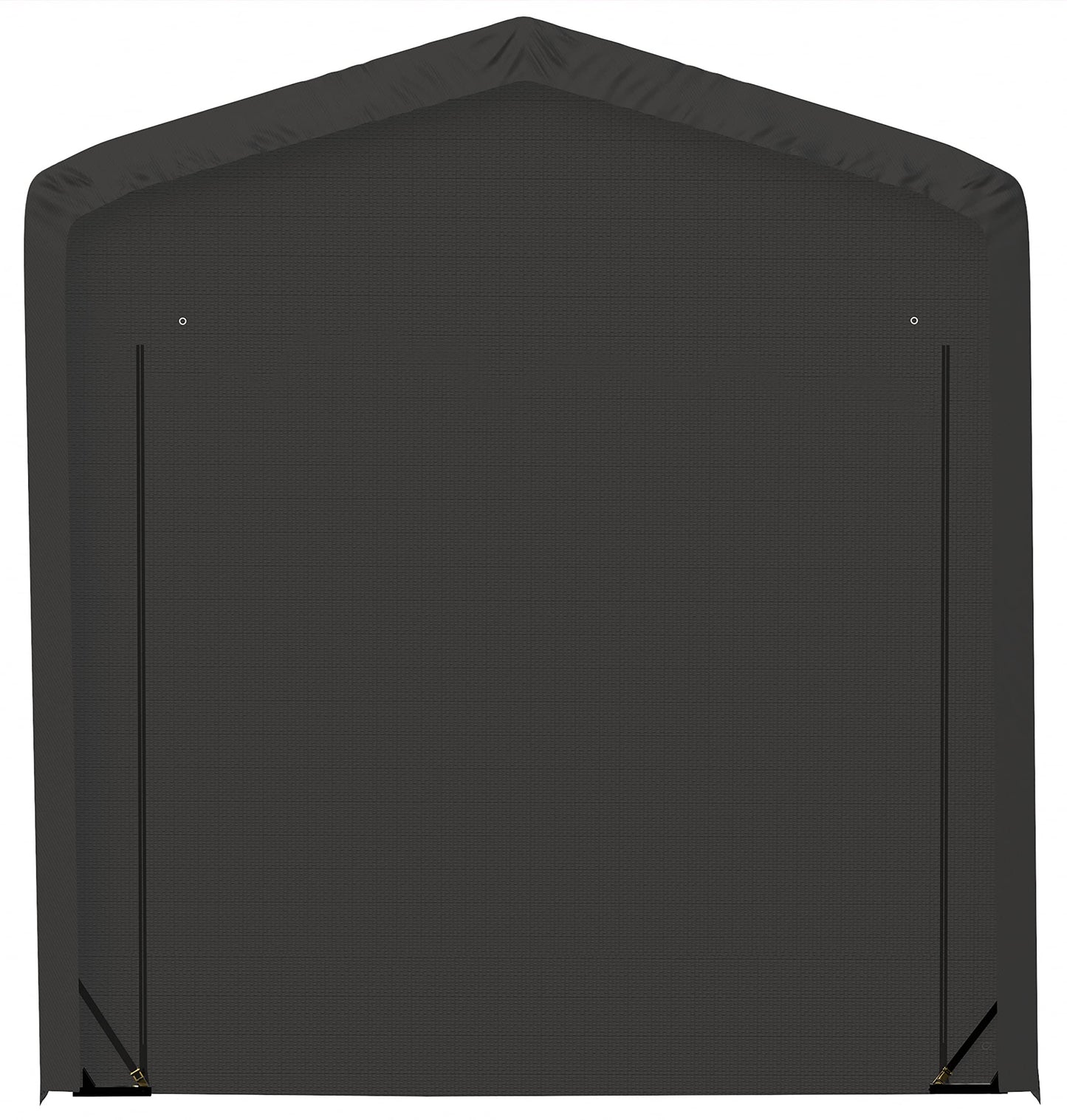 ShelterLogic ShelterTube Abri de garage et de rangement, 14' x 18' x 16', cadre en acier robuste, boîtier résistant au vent et à la neige, gris 14' x 18' x 16'